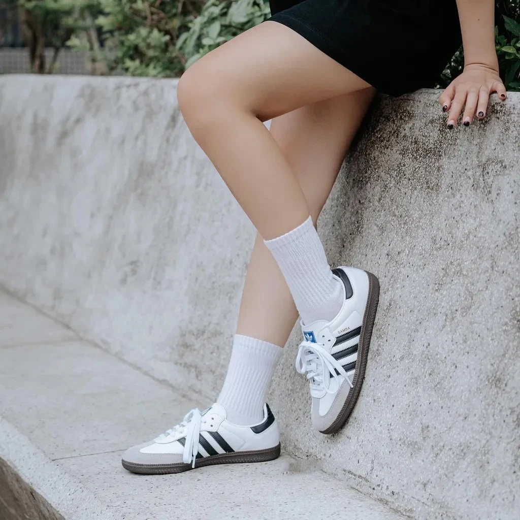 adidas SAMBA OG经典复古运动鞋德训鞋「T头鞋」B75806