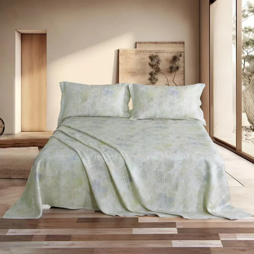 竹纤维床单凉席（午寐）尺寸2.4×2.4米夏季吸湿透气凉感软席轻奢