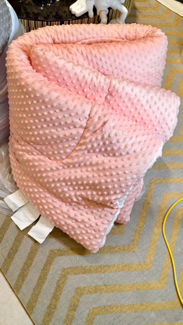 【华小姐】秋季新款加厚时尚潮流针织豆豆被002