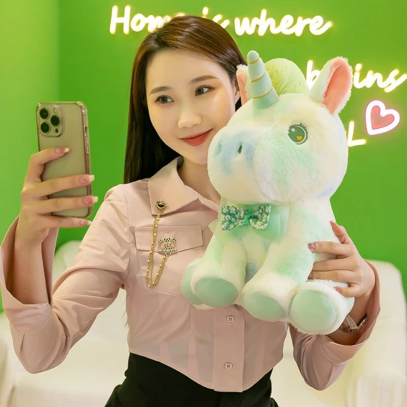 独角兽毛绒玩具公仔大号可爱布娃娃抱枕玩偶情人节生日礼物送女生