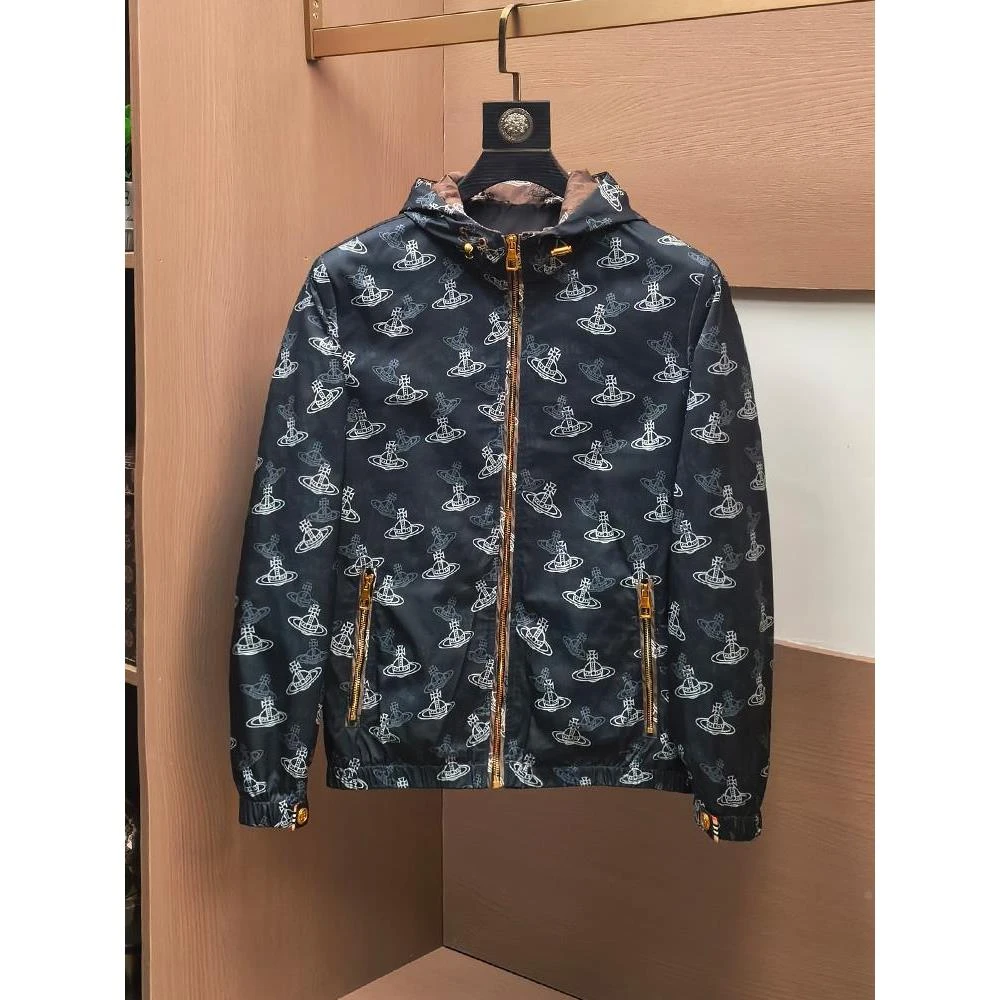 【香港立督&轻奢正品】欧货高级感连帽外套男士春秋季2025新款个