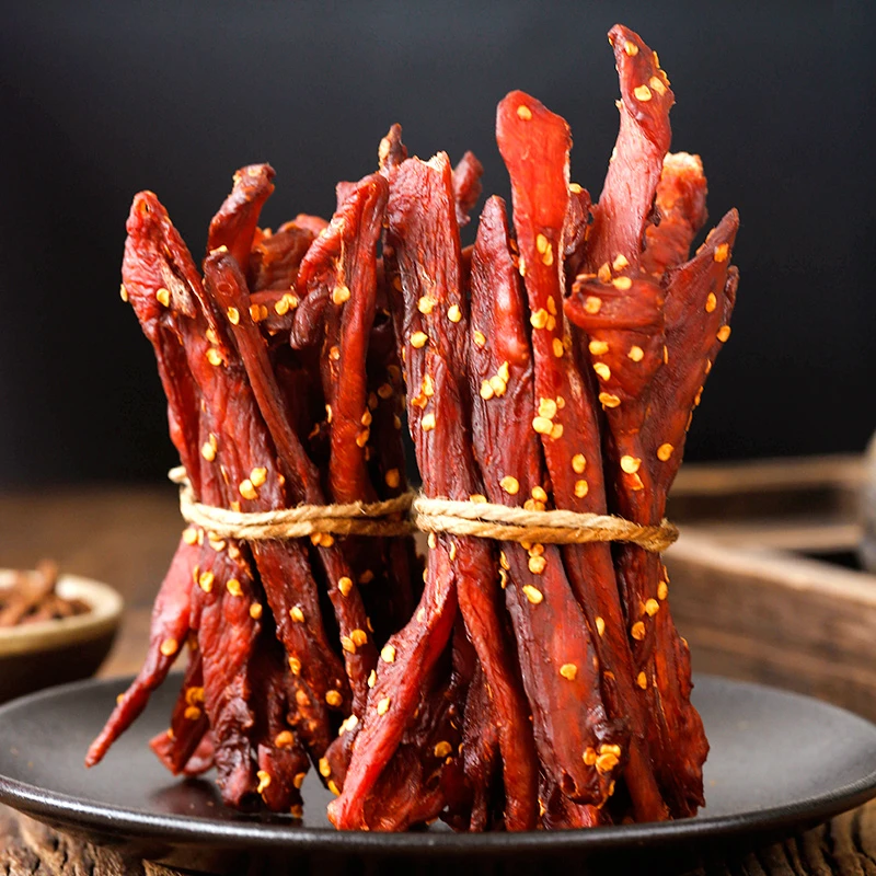 风干鸡肉干手撕肉条追剧解馋高蛋白夜宵充饥零食HD