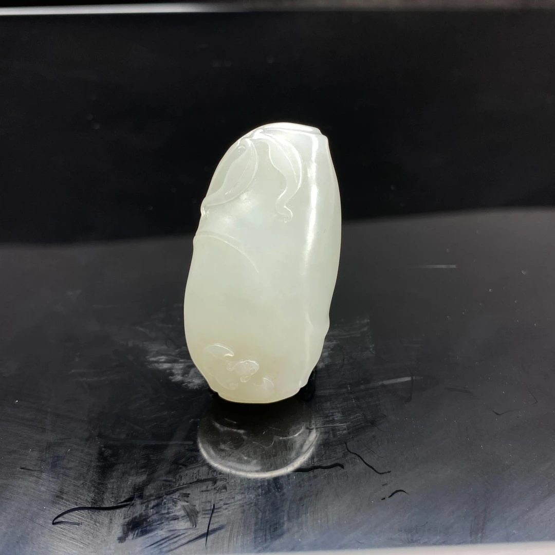 6和田玉羊脂白吊坠/800164保利厦门拍卖
