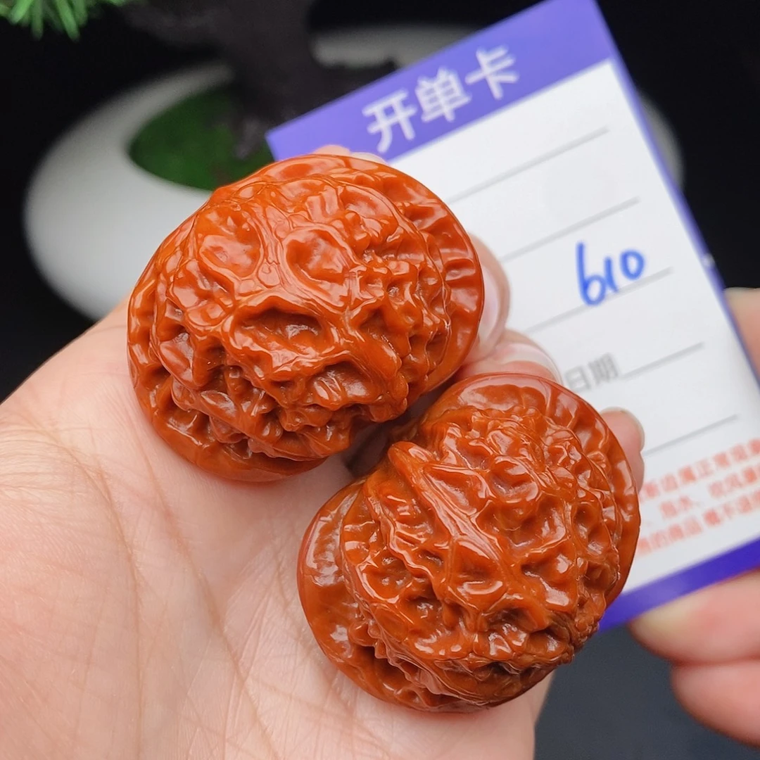 文玩核桃把件40宫灯610
