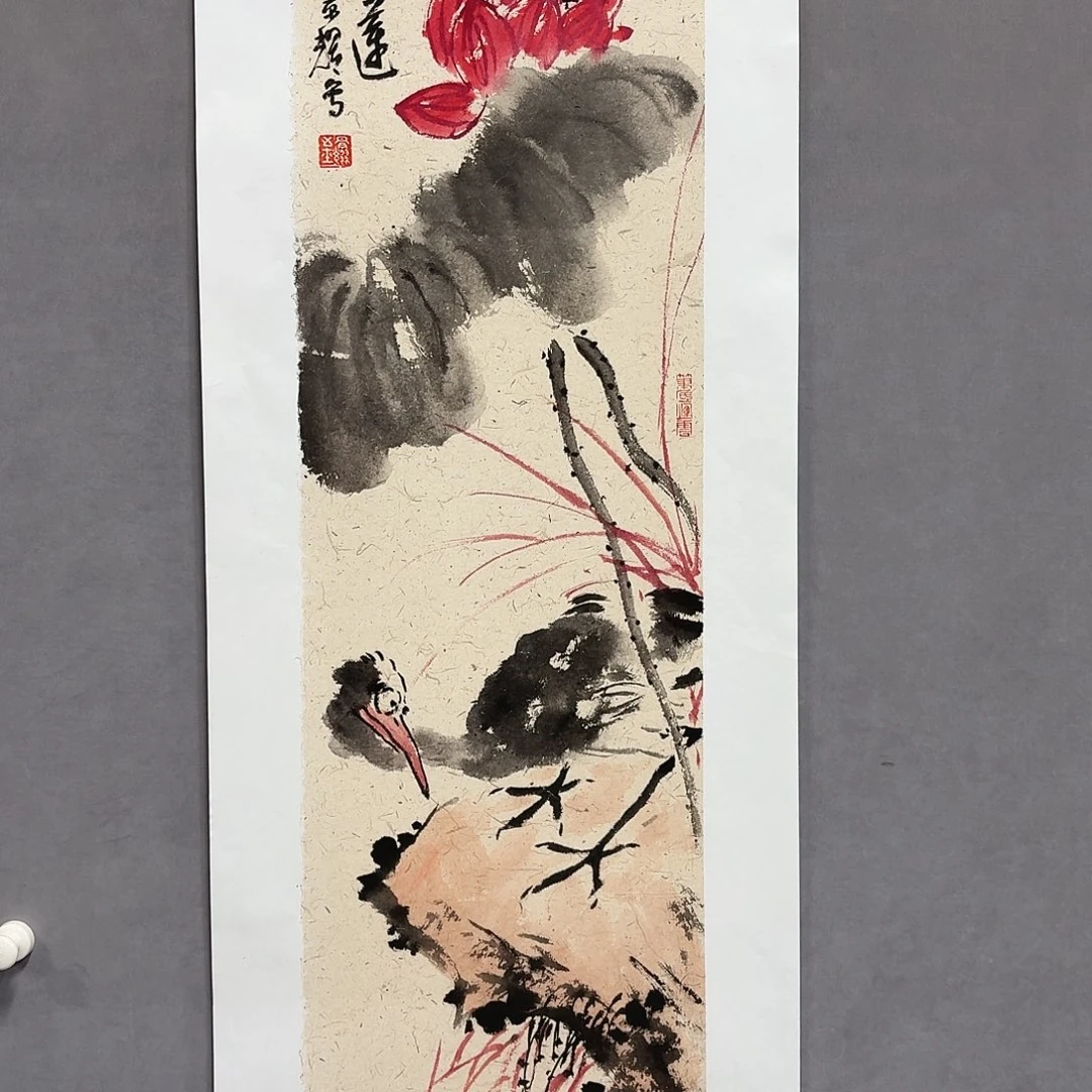 国画亲笔手绘放心去藏