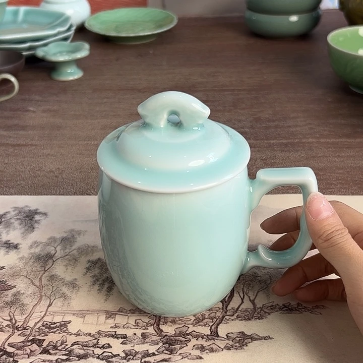 小米茶器龙泉青瓷