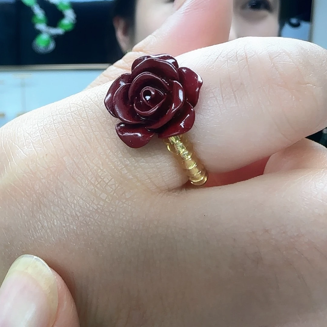 无非金属非金属戒指