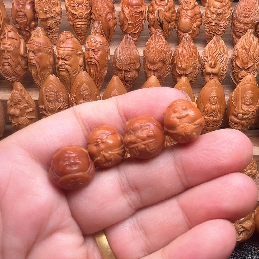 橄榄核吊坠猴头核桃福利4颗