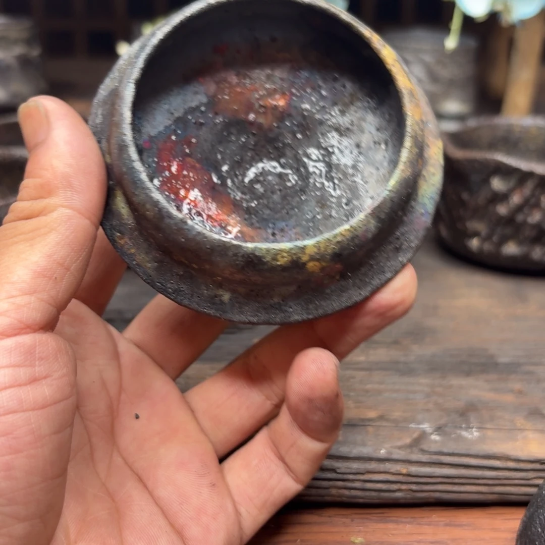 ****荥经黑砂星球杯一只