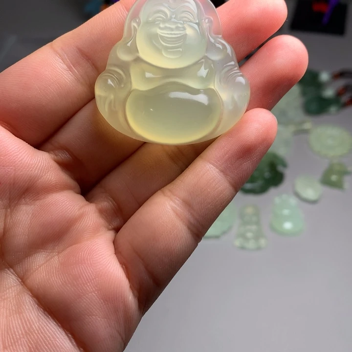 岫玉未镶嵌吊坠(不含链)