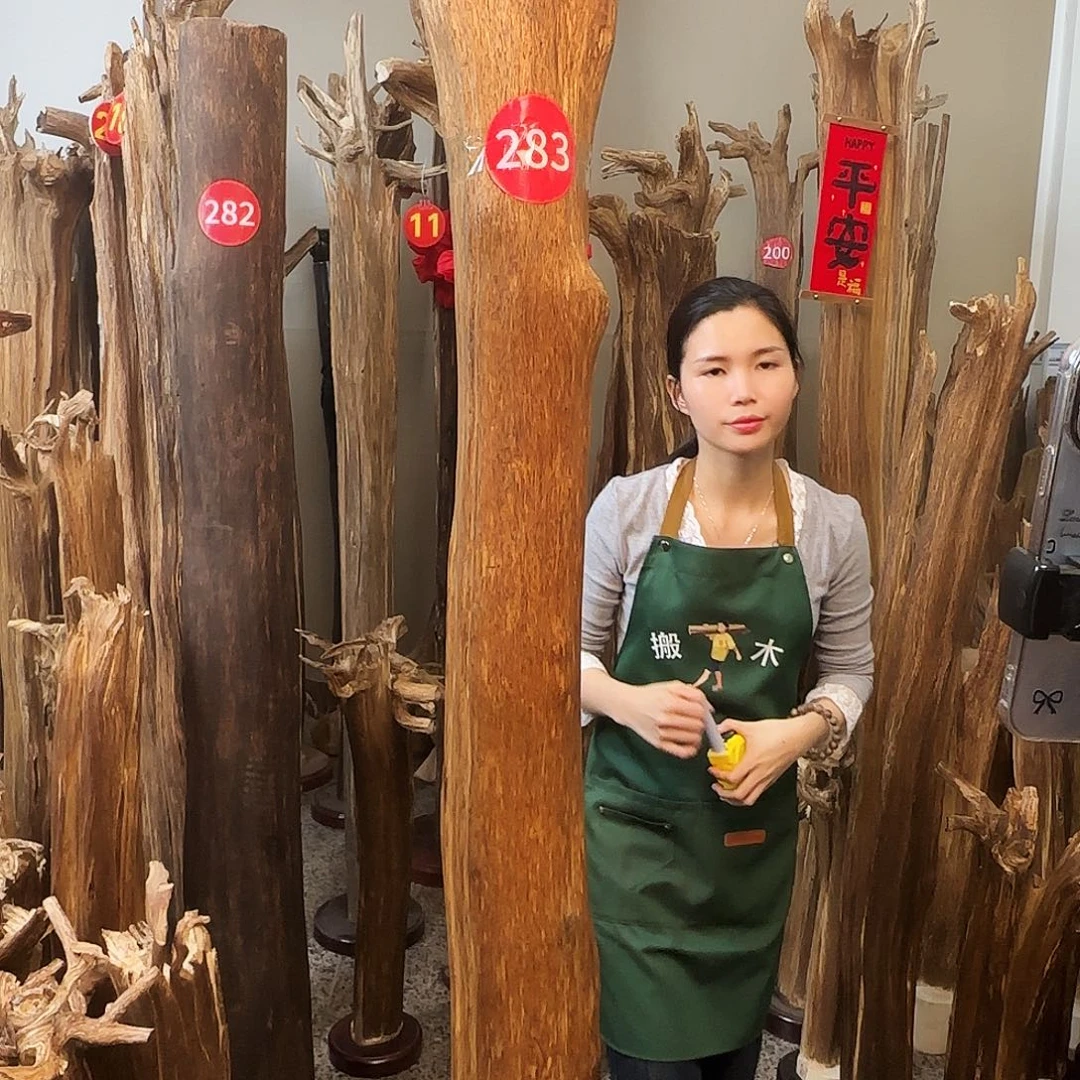 沉香木摆件沉香原木工艺品摆件➕底座