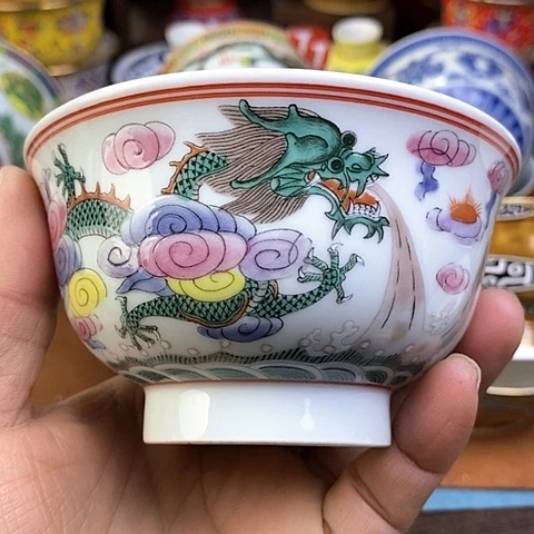景德镇陶瓷藏式茶碗