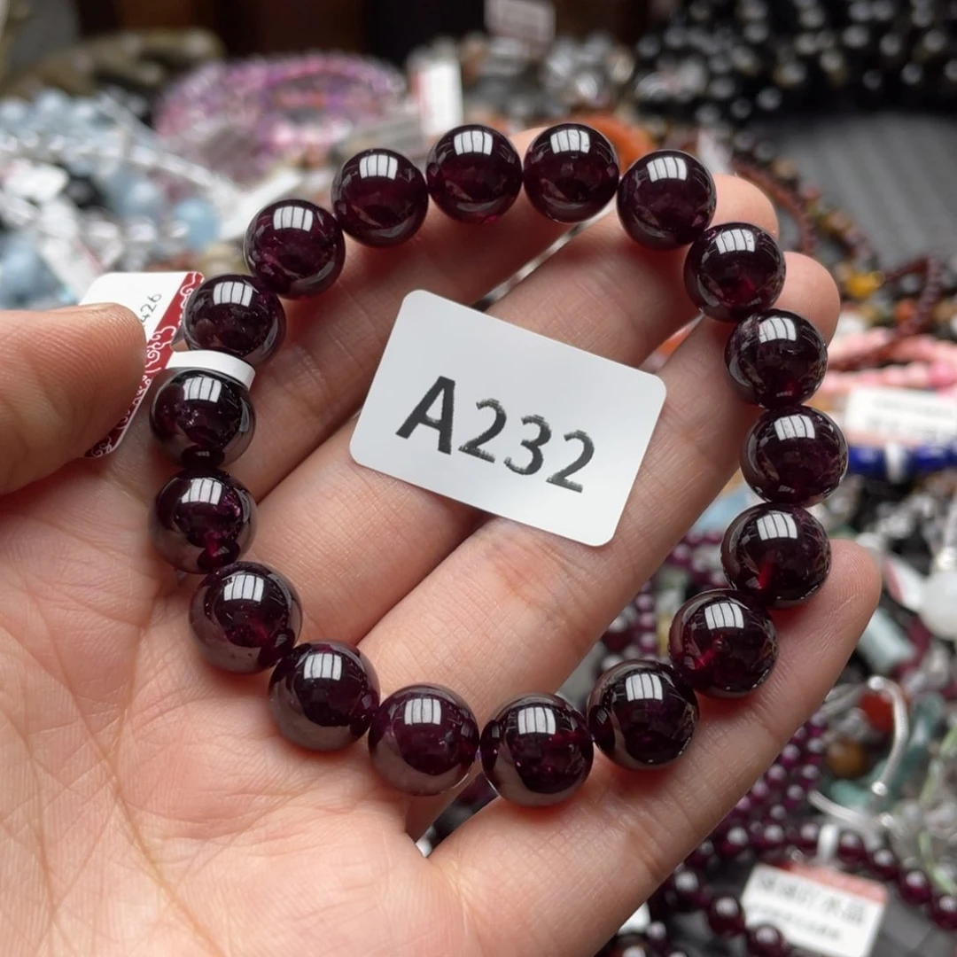 未镶嵌手链石榴石