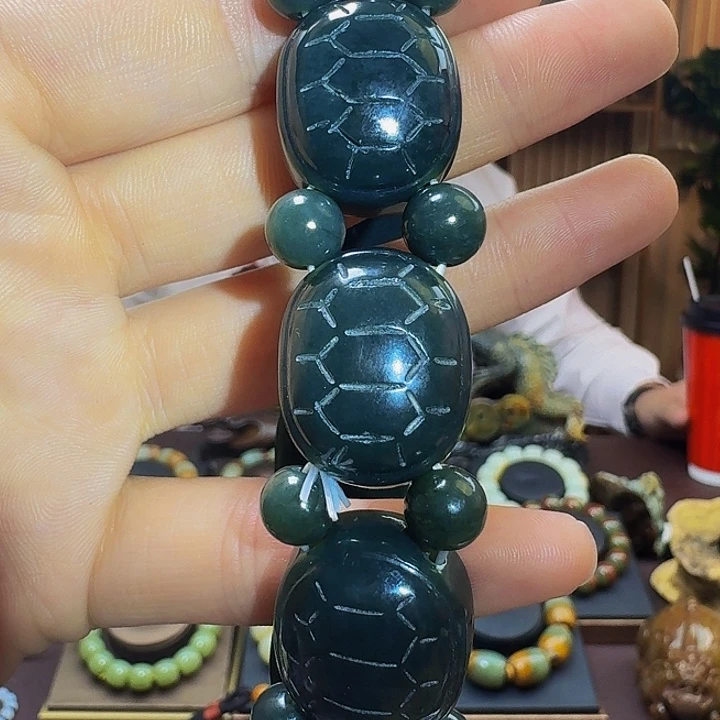 和田玉手串未镶嵌