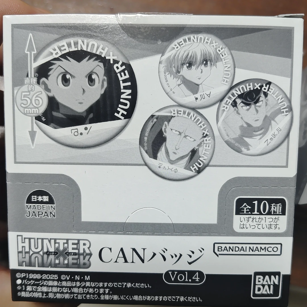 日谷全职猎人 tv场面写吧唧4弹盲盒