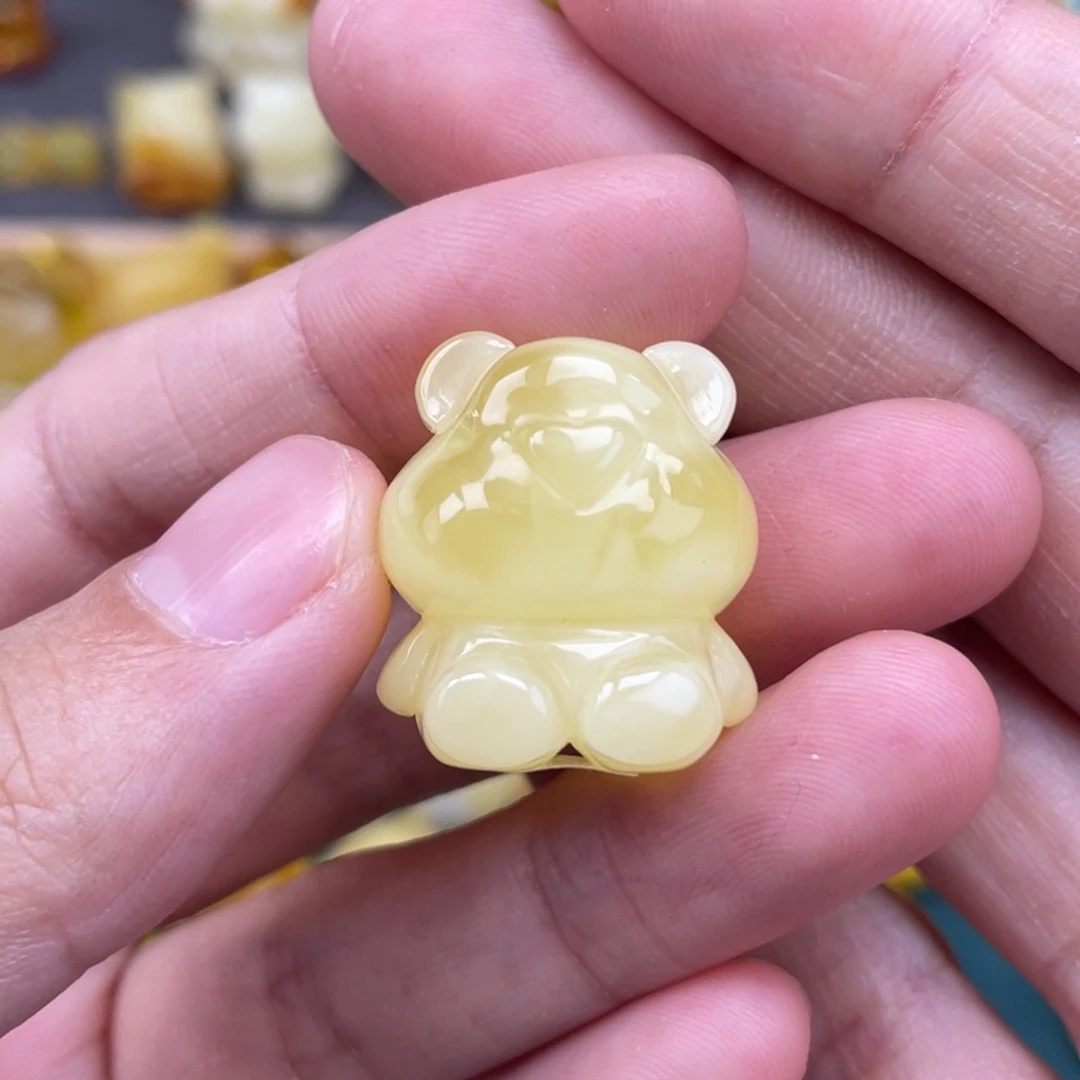 裸石琥珀未镶嵌蜜蜡