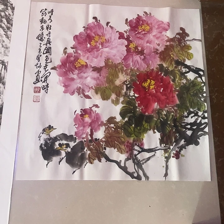 国画张圣敏先生纯手绘作品