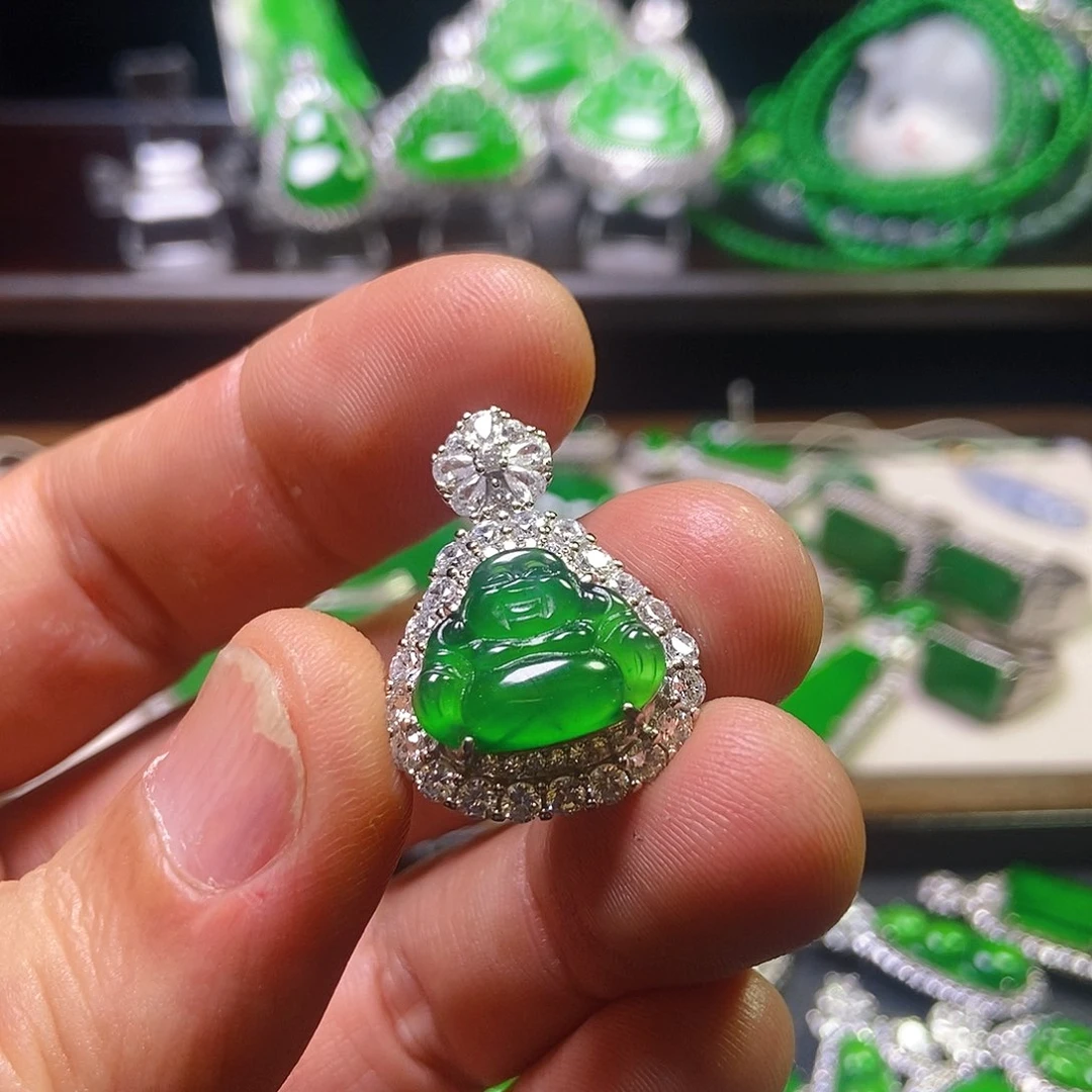 翡翠未镶嵌吊坠(不含链)864吊坠