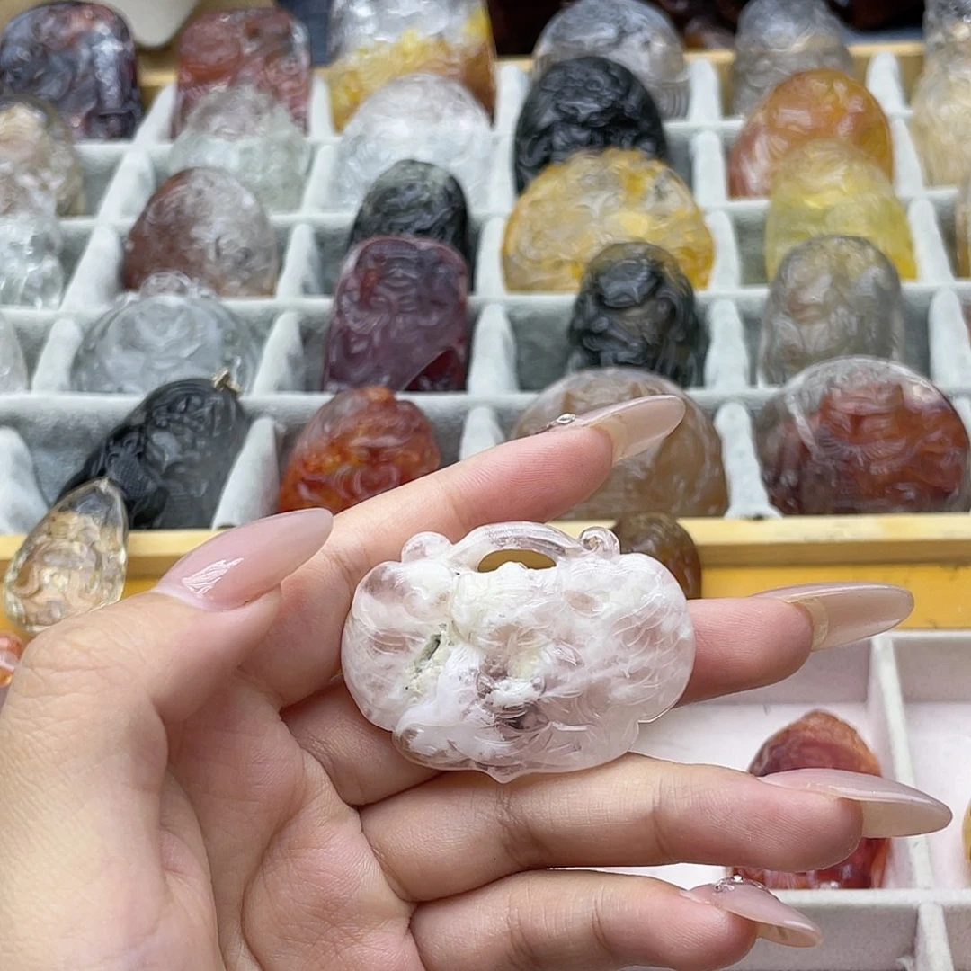 颈饰未镶嵌水晶天然