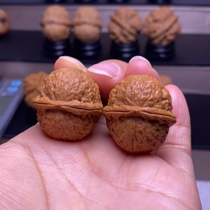 文玩核桃把件福星小铁锤21