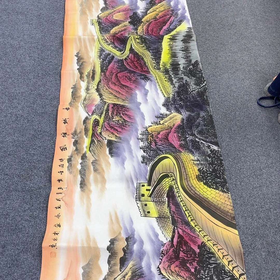 国画作品小姐姐放漏…