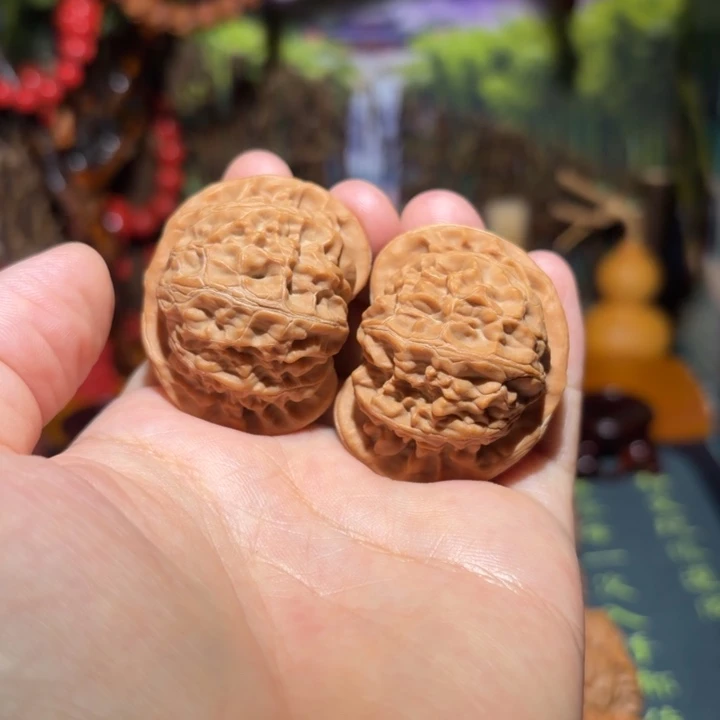 文玩核桃把件玉宫灯福利对