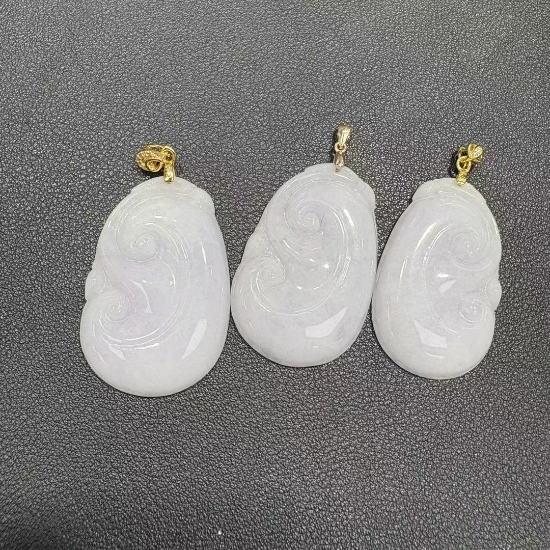 天然a货翡翠吊坠多样性发一b954