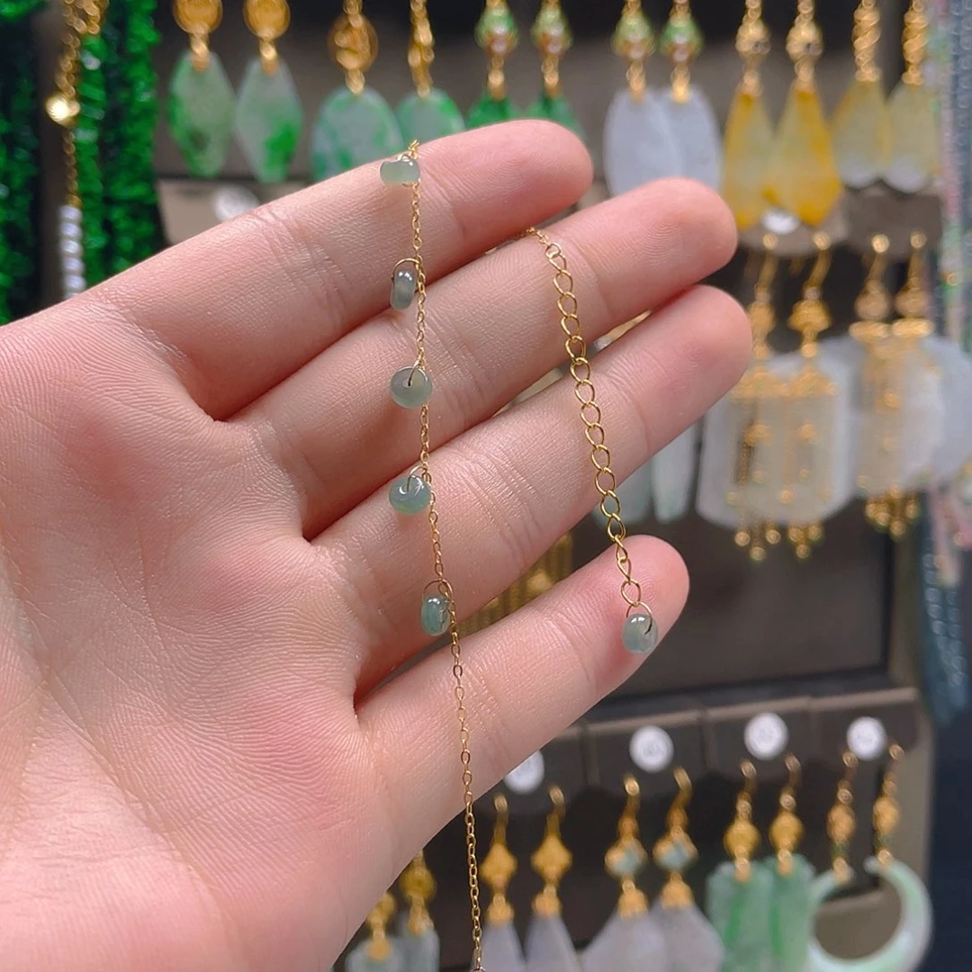 翡翠未镶嵌耳饰翡翠