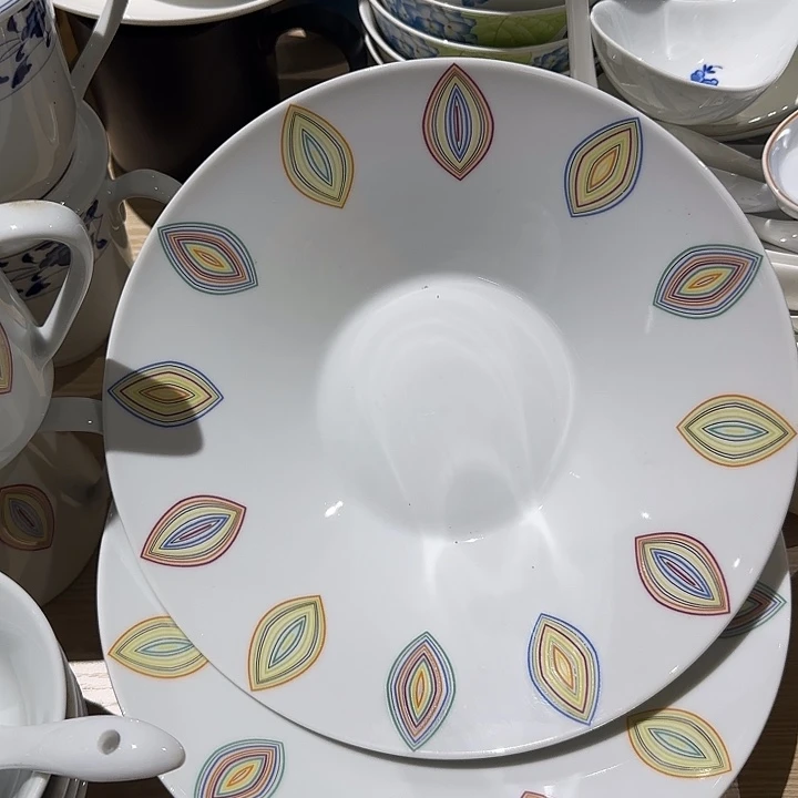 瓷9寸好时光菜盘3个