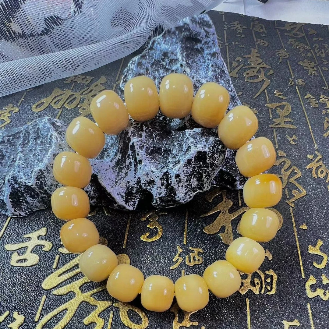 风化菩提11*13mm桶珠手串珠串