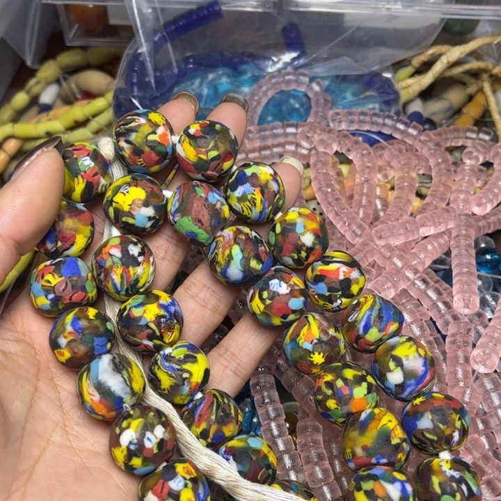 玻璃颈饰3133琉璃一条