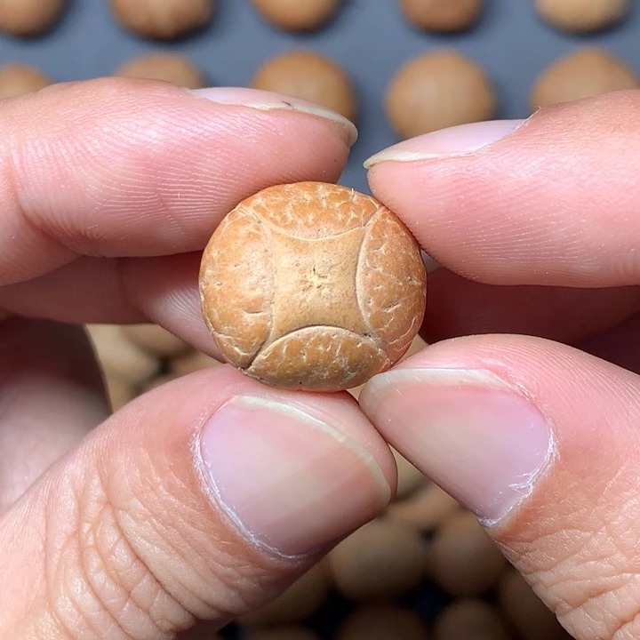 凤眼菩提吊坠神****板17.9mm尼泊尔麒麟