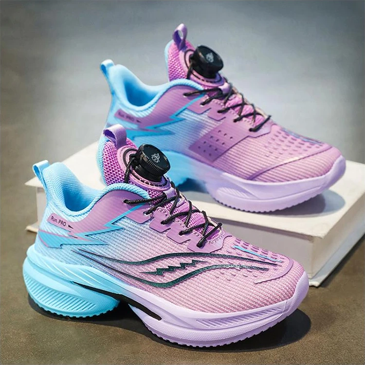 女童鞋运动鞋秋季2025新款儿童网面透气篮球鞋女孩防滑耐磨小学生