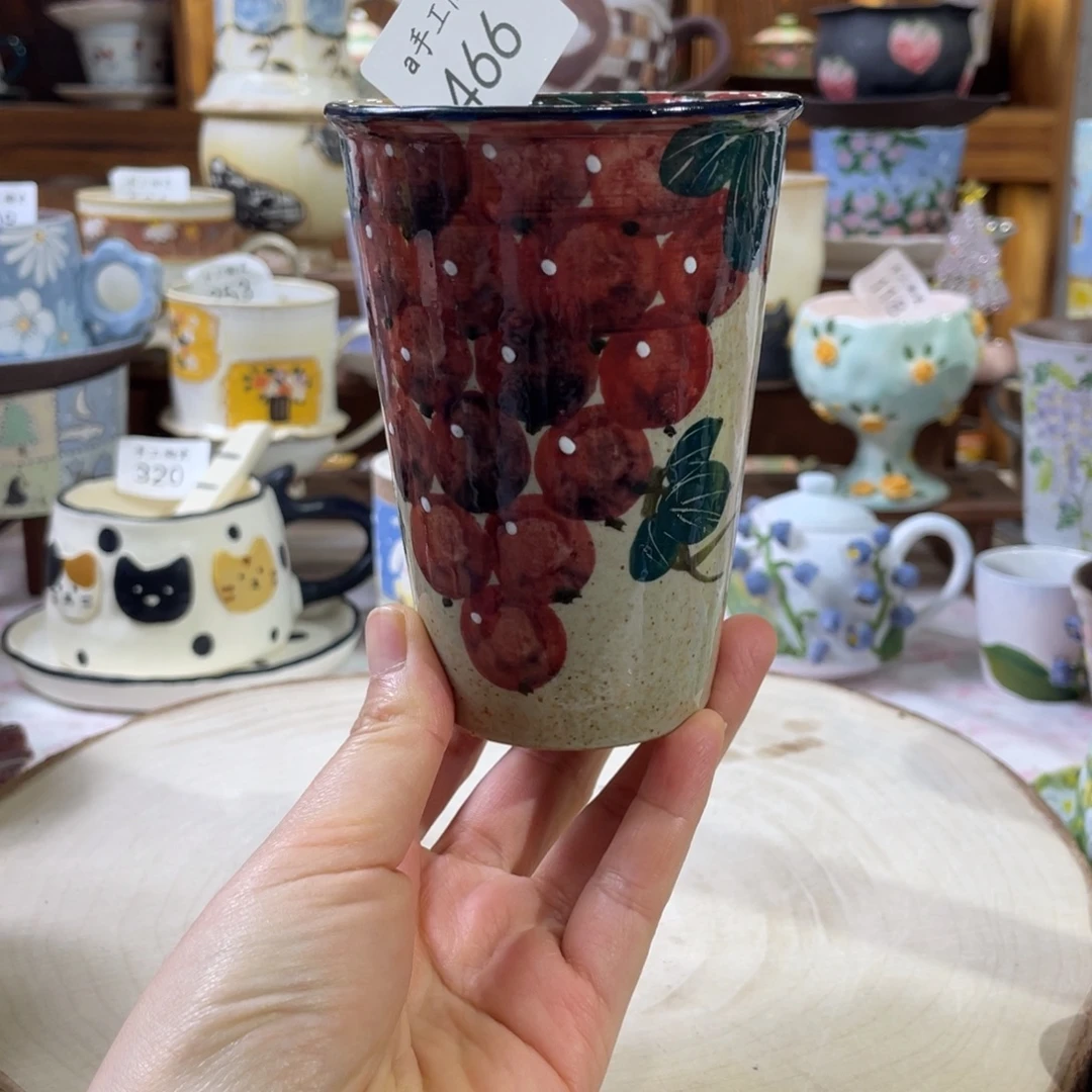 景德镇手工陶瓷杯466