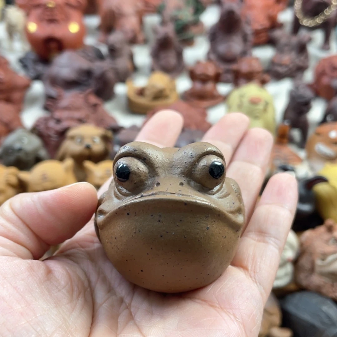 【闪购商品】紫砂茶宠紫砂金蟾