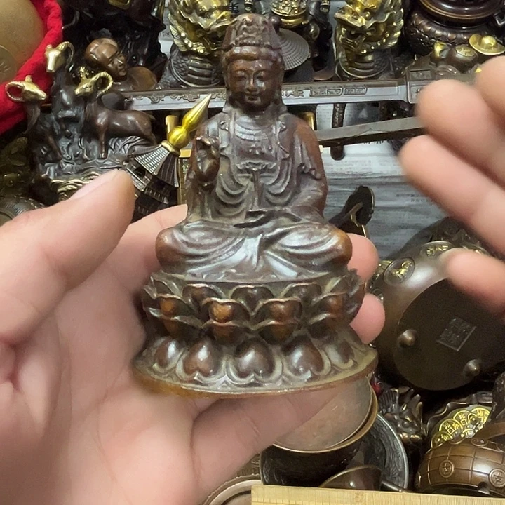 顺顺利利，铜器摆件