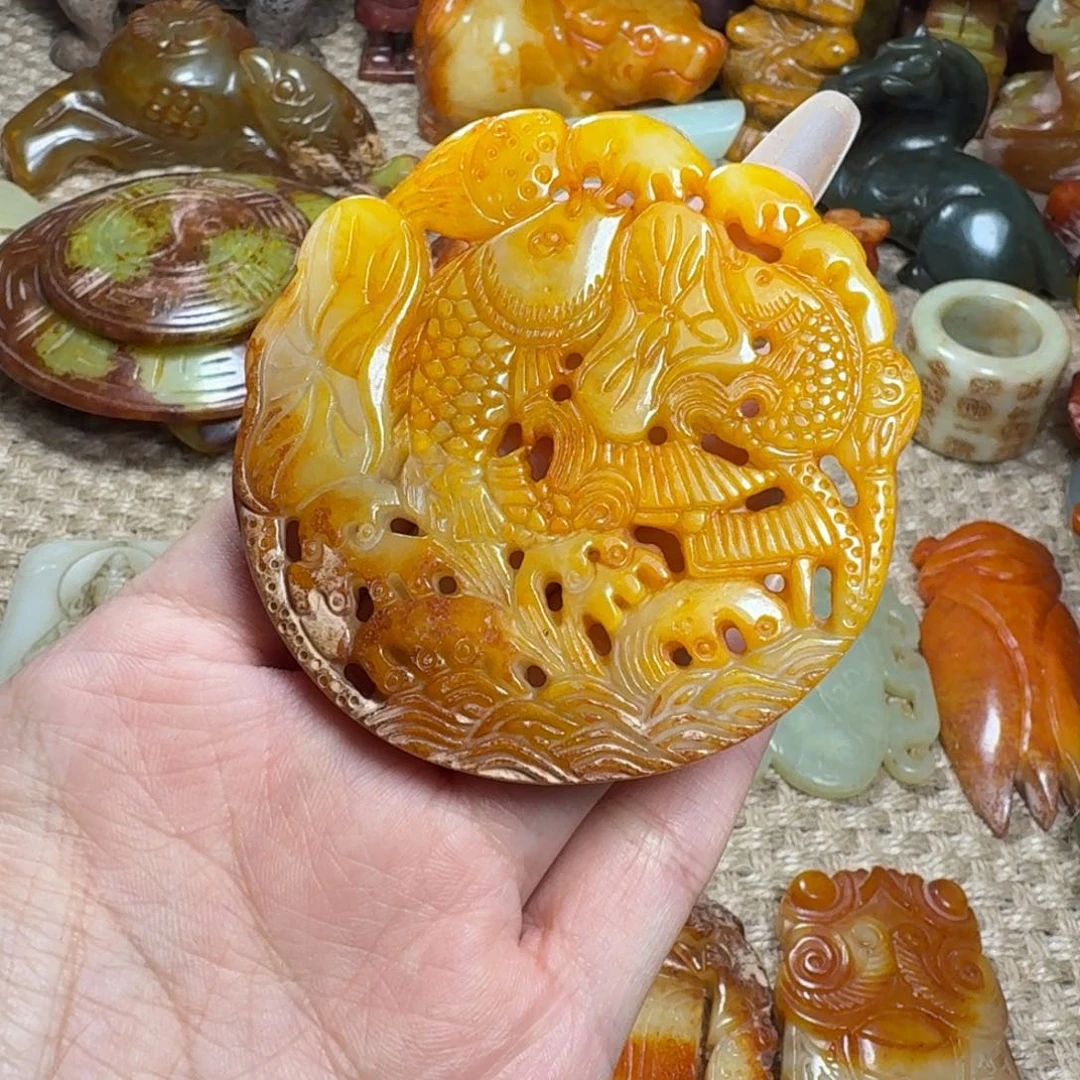 吊坠白玉菩提挂件