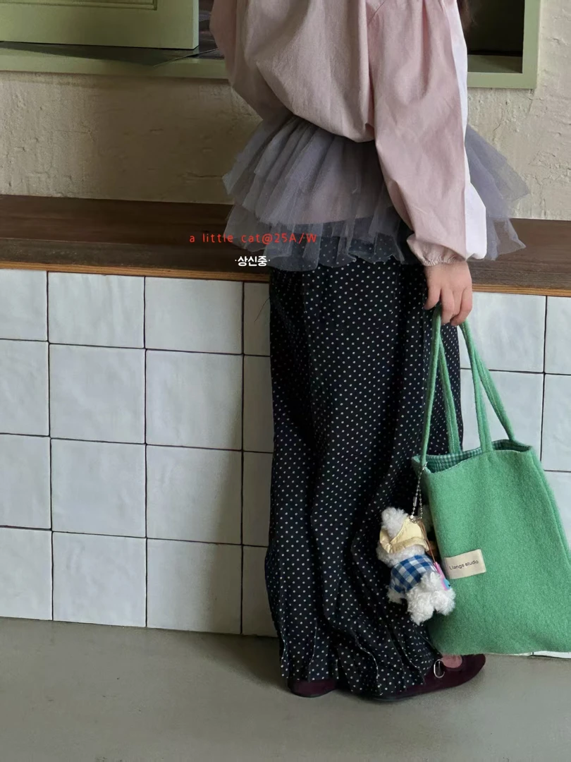 女童2025秋季波点裤