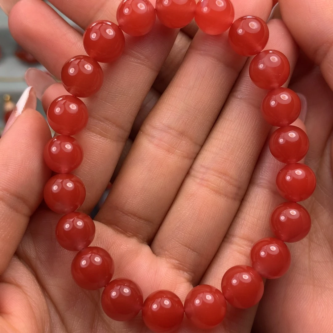 未镶嵌手串南红玛瑙