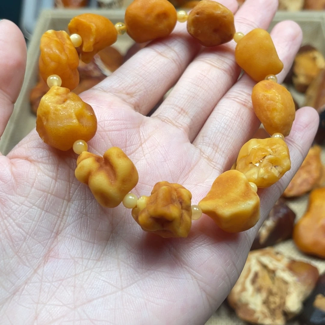 琥珀未镶嵌珠宝奇石