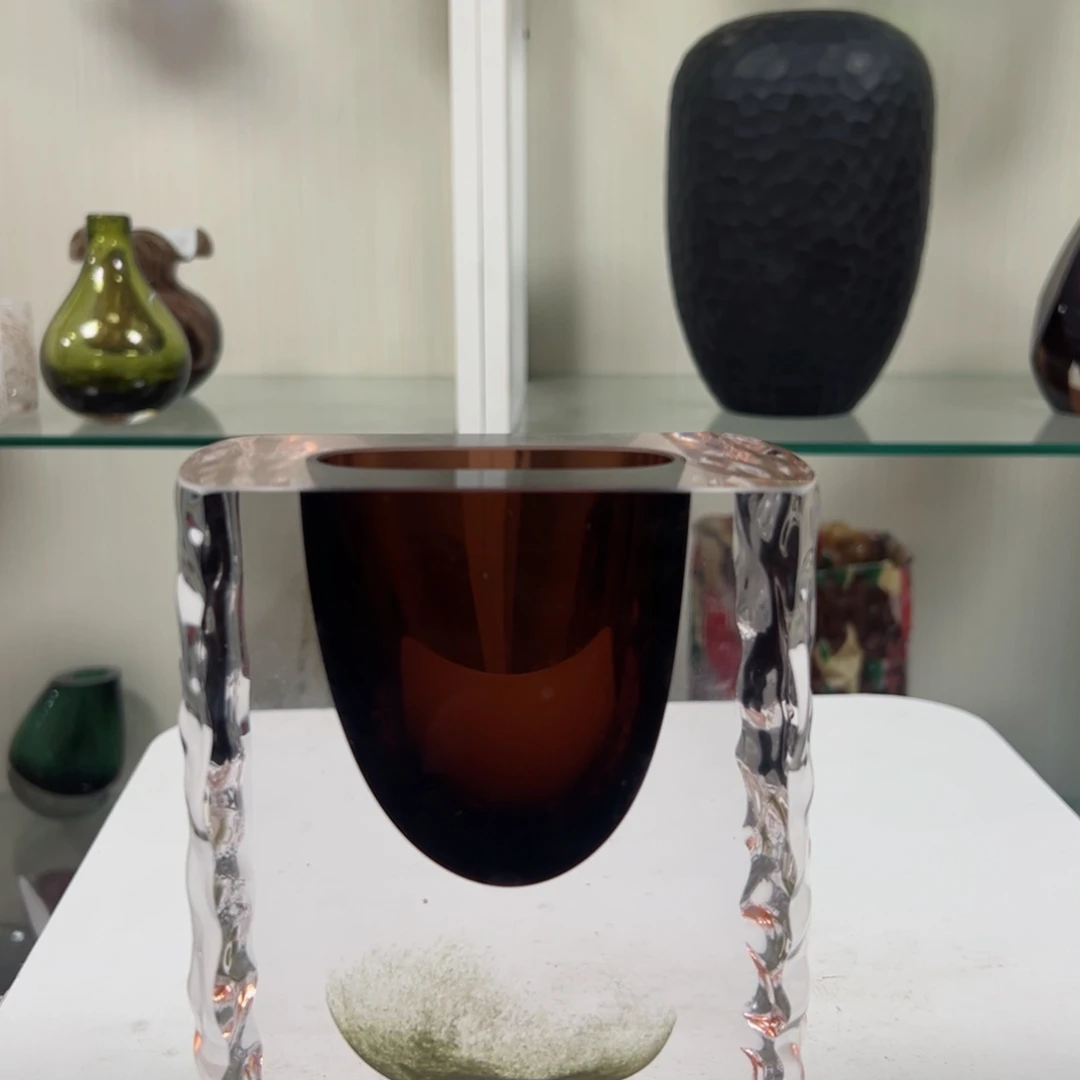 19 高轻奢琉璃花器福利正常手工痕迹