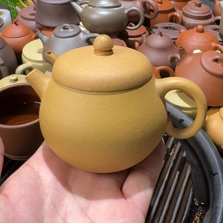 茶壶紫砂黄金段文旦180cc