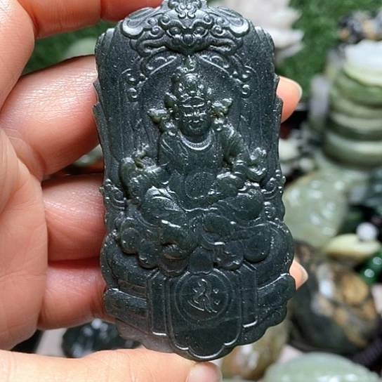 未镶嵌和田玉（糖玉）珠宝半成品