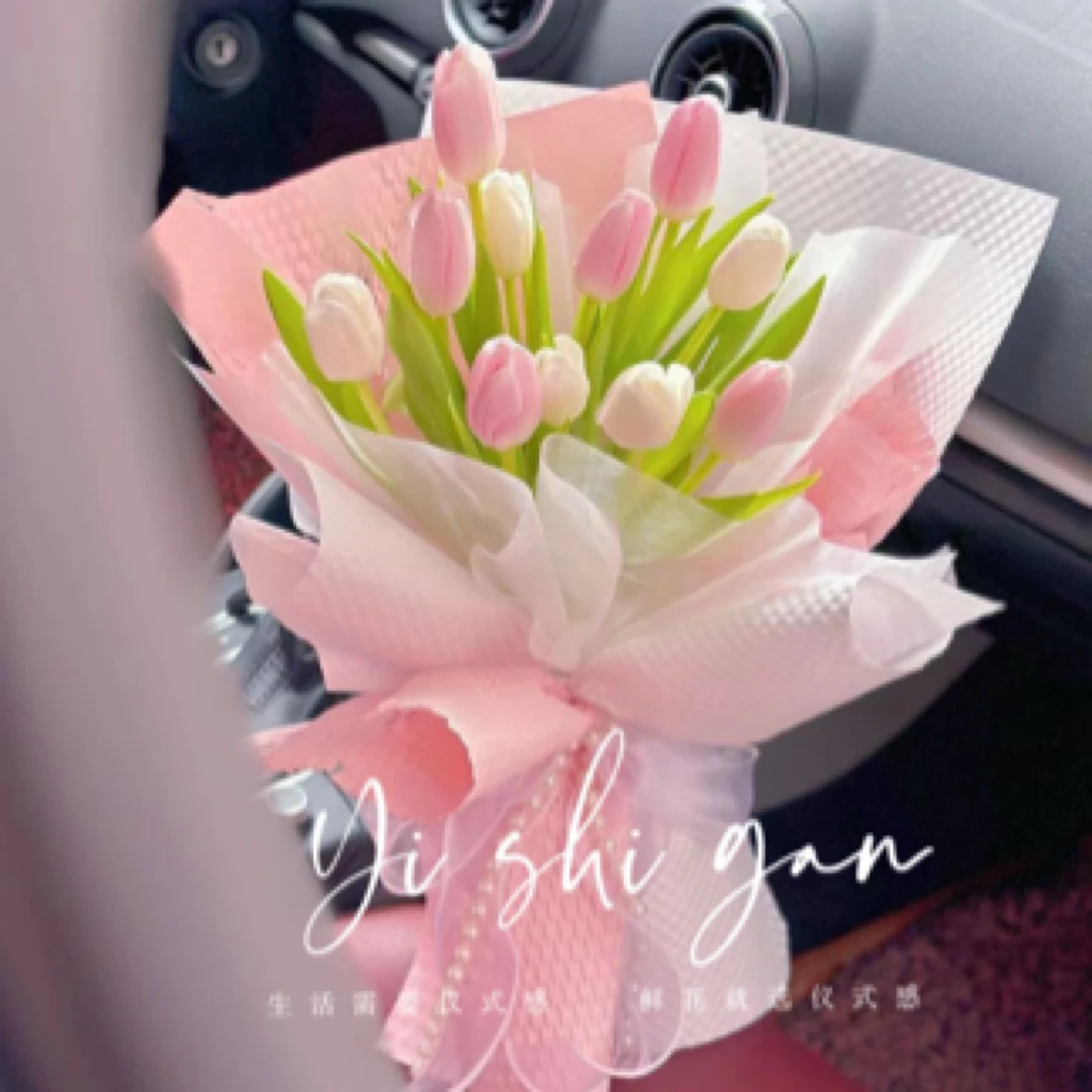 郁金香花束10朵郁金香/女神郁金香