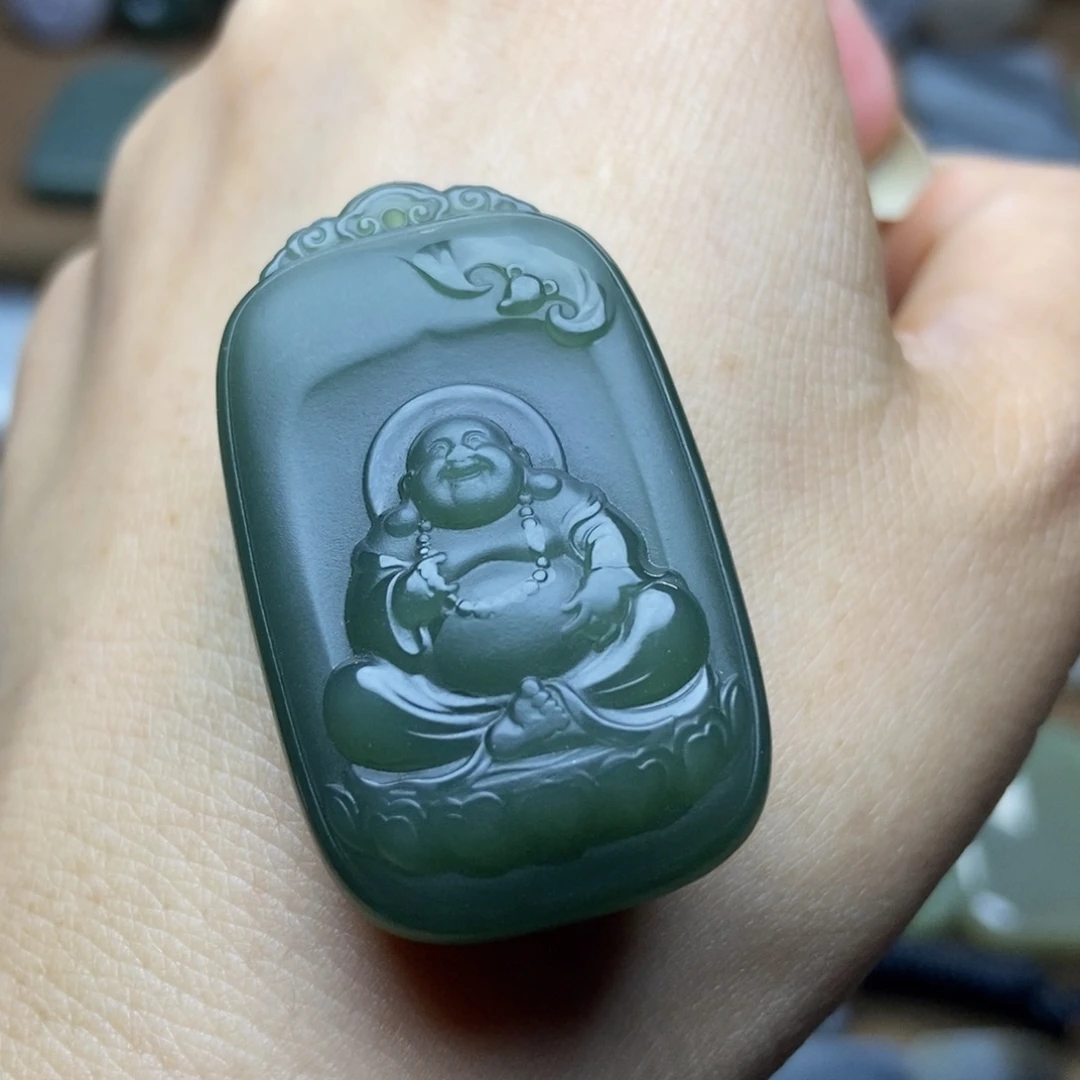 颈饰未镶嵌和田玉