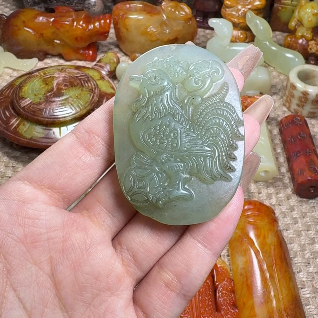 吊坠白玉菩提挂件