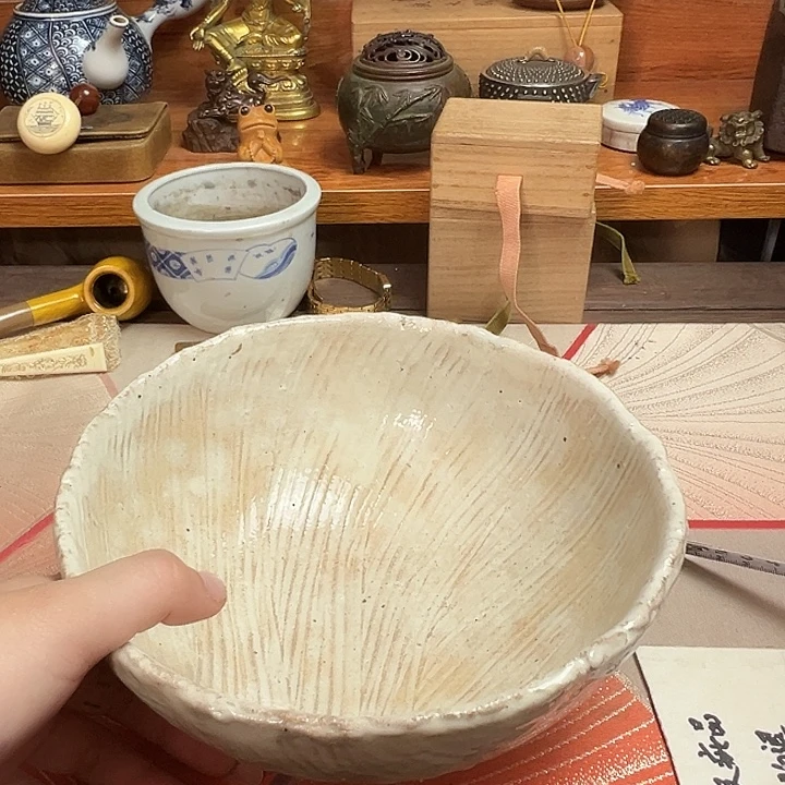 精美瓷器茶枣杂项摆件孤品
