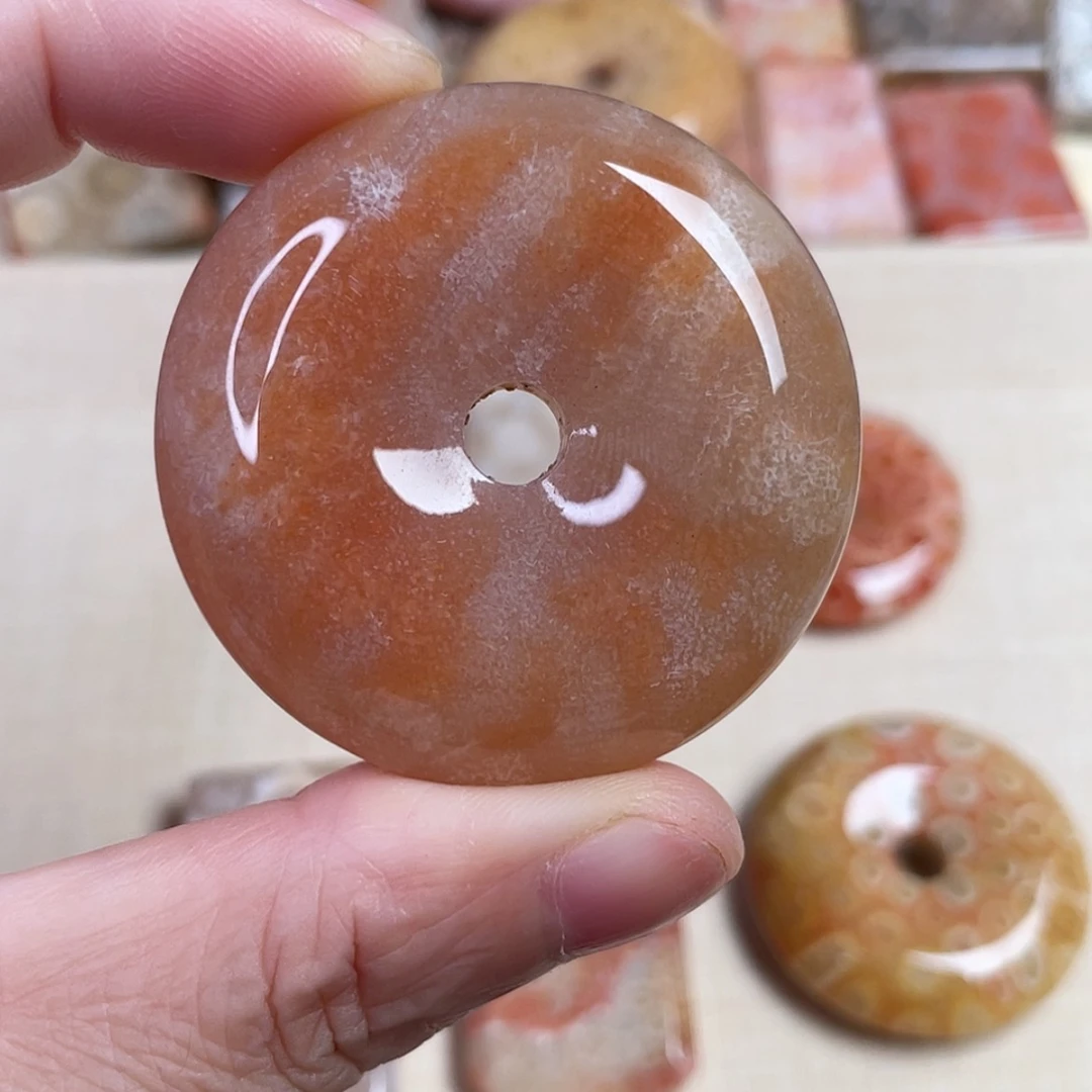 【闪购商品】硅化玉手串未镶嵌祎*