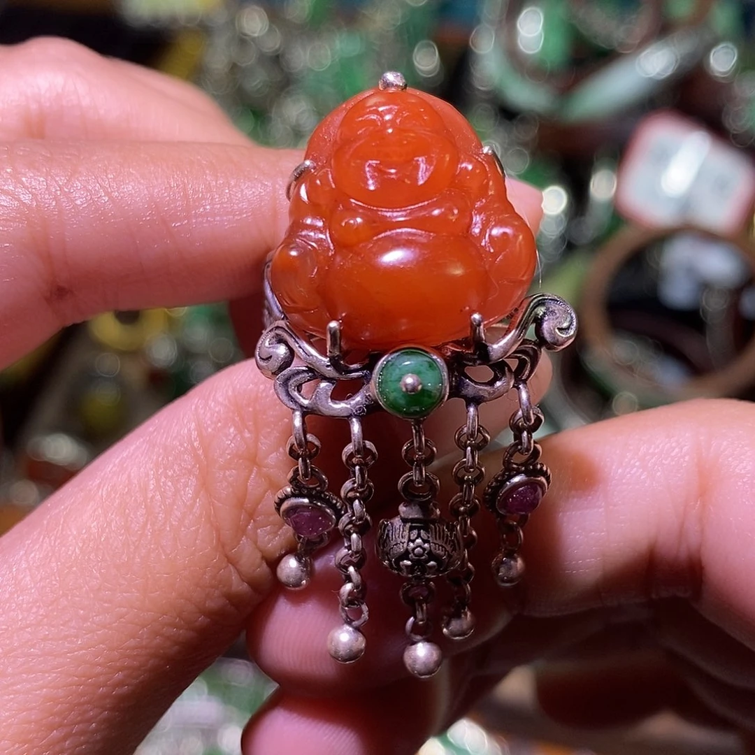 无非金属戒指炸炸炸