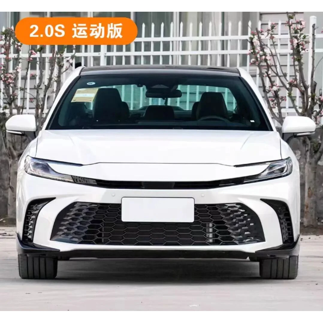 适用24-26款九代凯美瑞豪华版尊贵版升级运动版前杠包围前脸中网